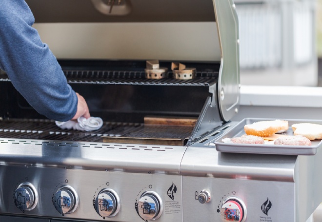 limpiar parrillas para cocina, parrilla para asador
