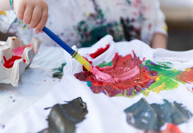 como quitar manchas de pintura en la ropa