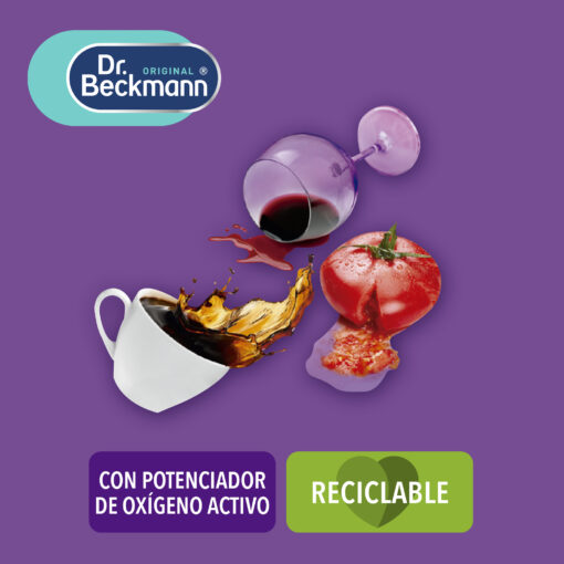 El Mago Quitamanchas - Frutas y Bebidas - Dr Beckmann - bullets