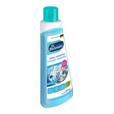 Limpia Lavadoras (Carbon Activado) 250ml - Dr Beckmann - arriba