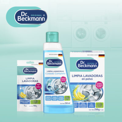 Limpia Lavadoras (Carbon Activado) 250ml - Dr Beckmann - familia