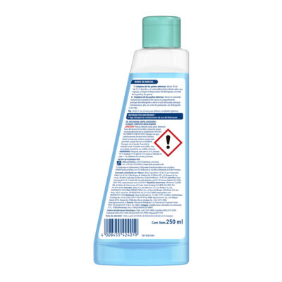 Limpia Lavadoras (Carbon Activado) 250ml - Dr Beckmann - reverso