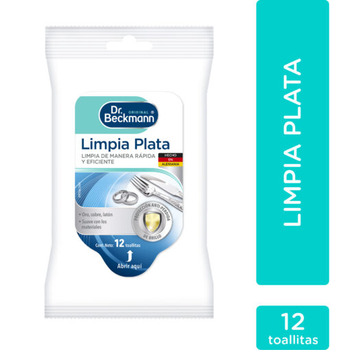 Limpia Plata 12ct - Dr Beckmann - portada