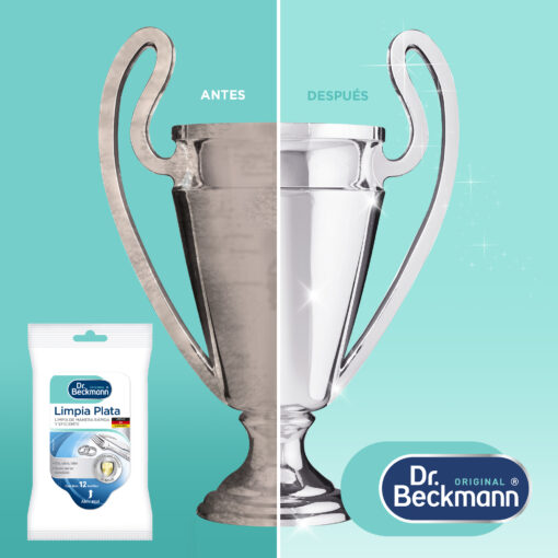 Limpia Plata 12ct - Dr Beckmann - resultado de aplicación