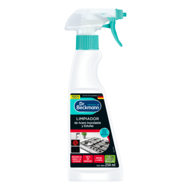 Limpiador de Acero Inoxidable y Estufas 250 ml - Dr Beckmann - frente