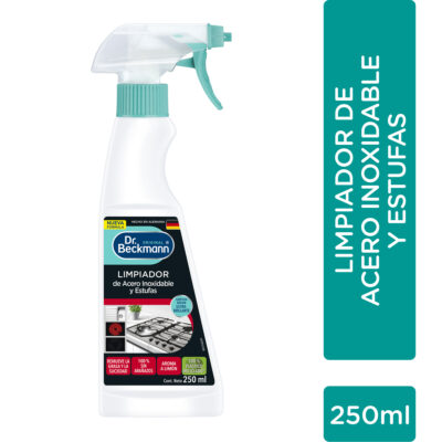 Limpiador de Acero Inoxidable y Estufas 250 ml - Dr Beckmann - portada