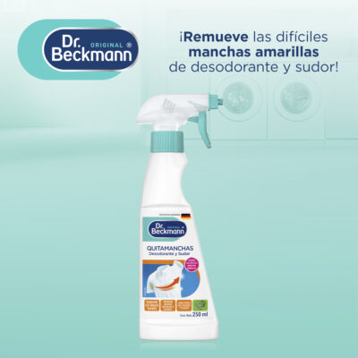 QUITAMANCHAS Desodorante y Sudor 250ml - Dr Beckmann - manejo