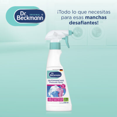QUITAMANCHAS Prelavado Spray - Dr Beckmann - manejo