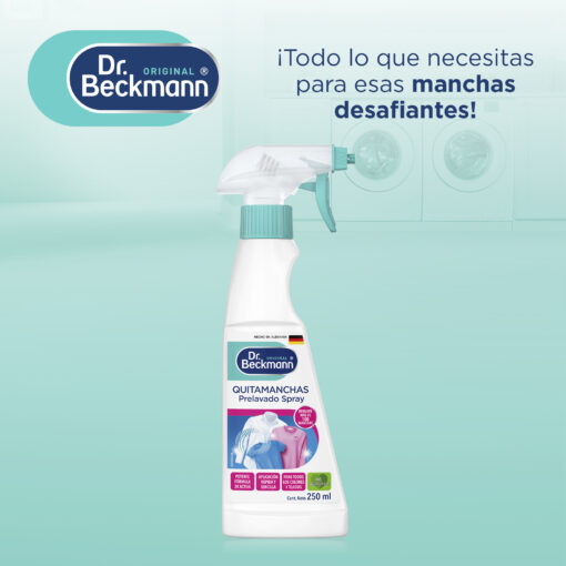QUITAMANCHAS Prelavado Spray - Dr Beckmann - manejo