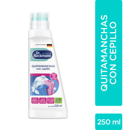 QUITAMANCHAS con cepillo - Dr Beckmann - portada