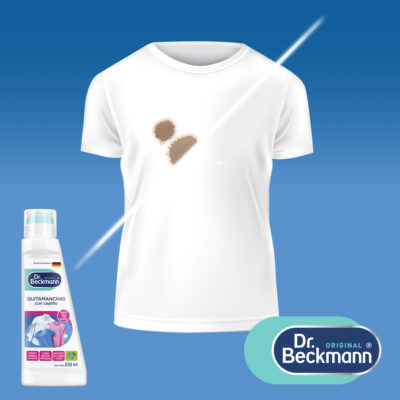 QUITAMANCHAS con cepillo - Dr Beckmann - resultado de aplicación