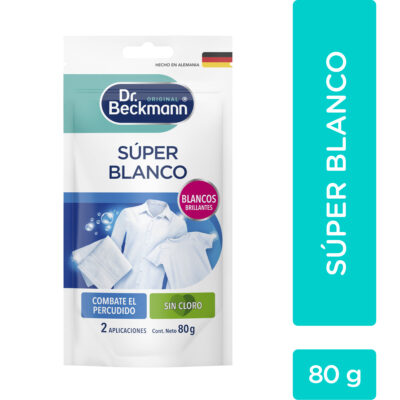 Súper Blanco 80g - Dr Beckmann - portada