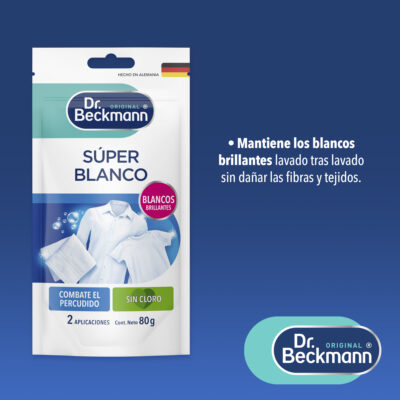 Súper Blanco 80g - Dr Beckmann - principal uso